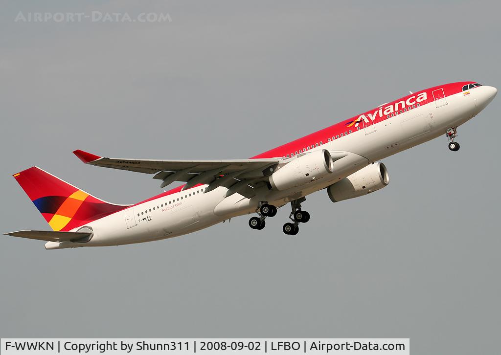 F-WWKN, 2008 Airbus A330-243 C/N 948, C/n 948 - First A330 for Avianca Colombia on go around rwy 14R