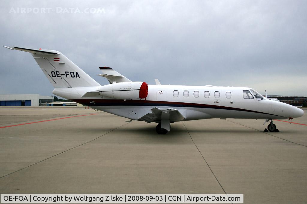 OE-FOA, 2007 Cessna 525A CitationJet CJ2+ C/N 525A-0354, visitor