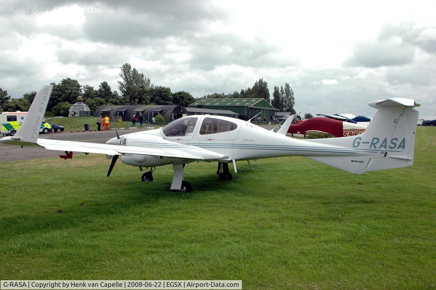 G-RASA, 2006 Diamond DA-42 Twin Star C/N 42.144, Air-Britain Fly-in 2008