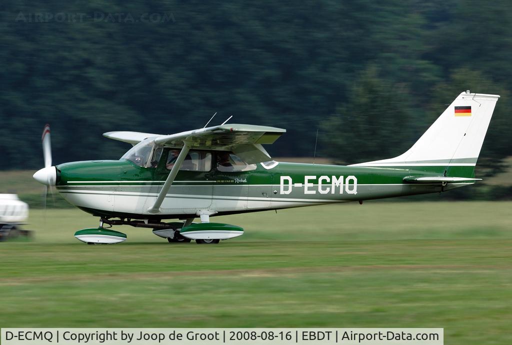 D-ECMQ, 1971 Reims FR172H Reims Rocket C/N 0232, landing at the 2008 old timer fly in.
