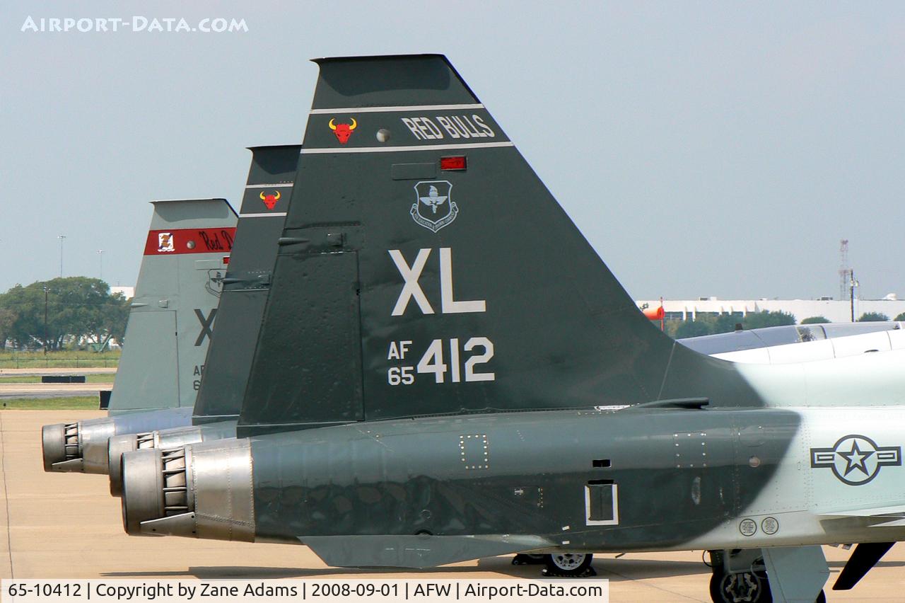 65-10412, 1965 Northrop T-38A Talon C/N N.5831, At Alliance Ft. Worth