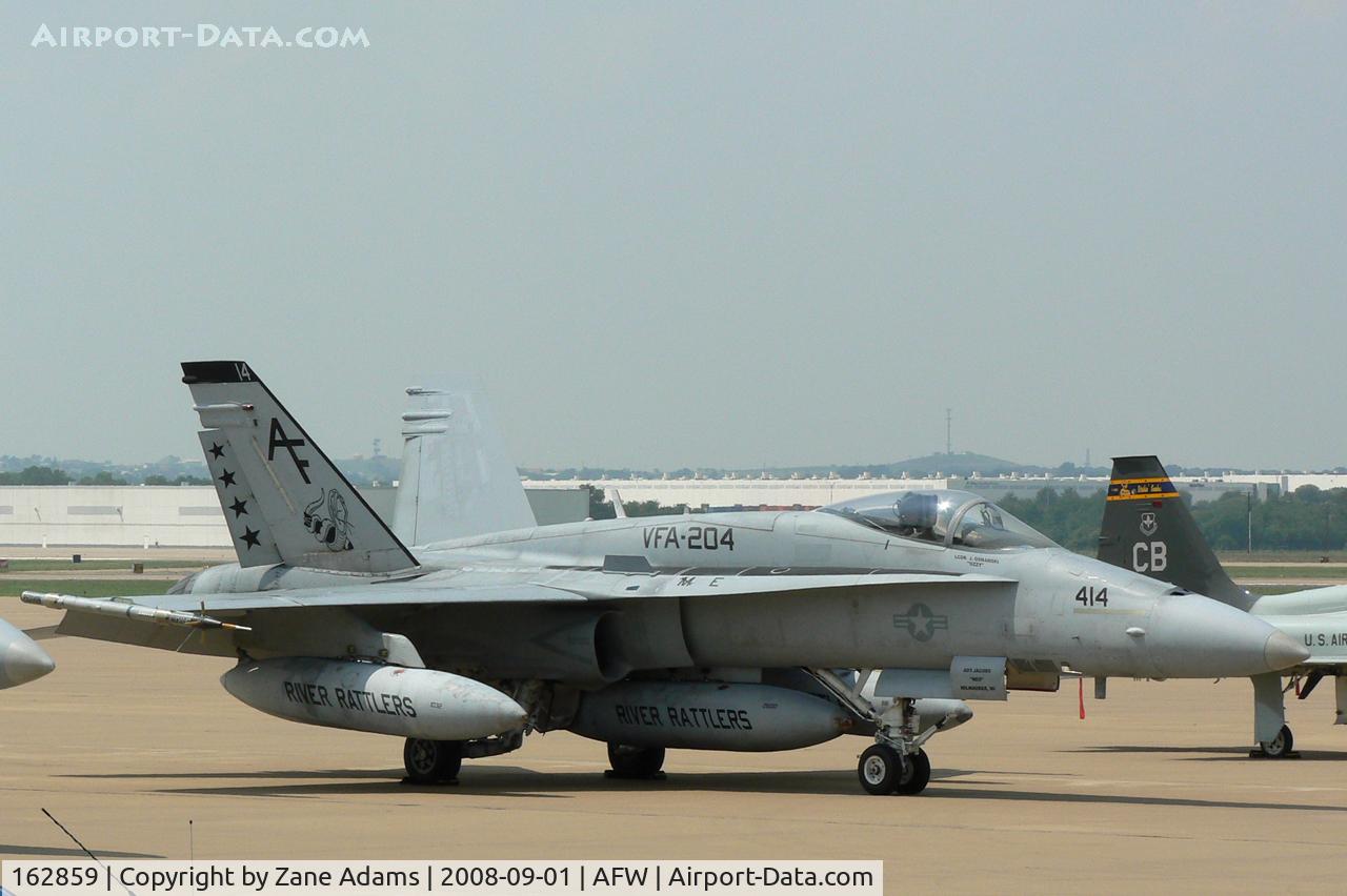 162859, McDonnell Douglas F/A-18A Hornet C/N 0393/A327, At Alliance Ft. Worth