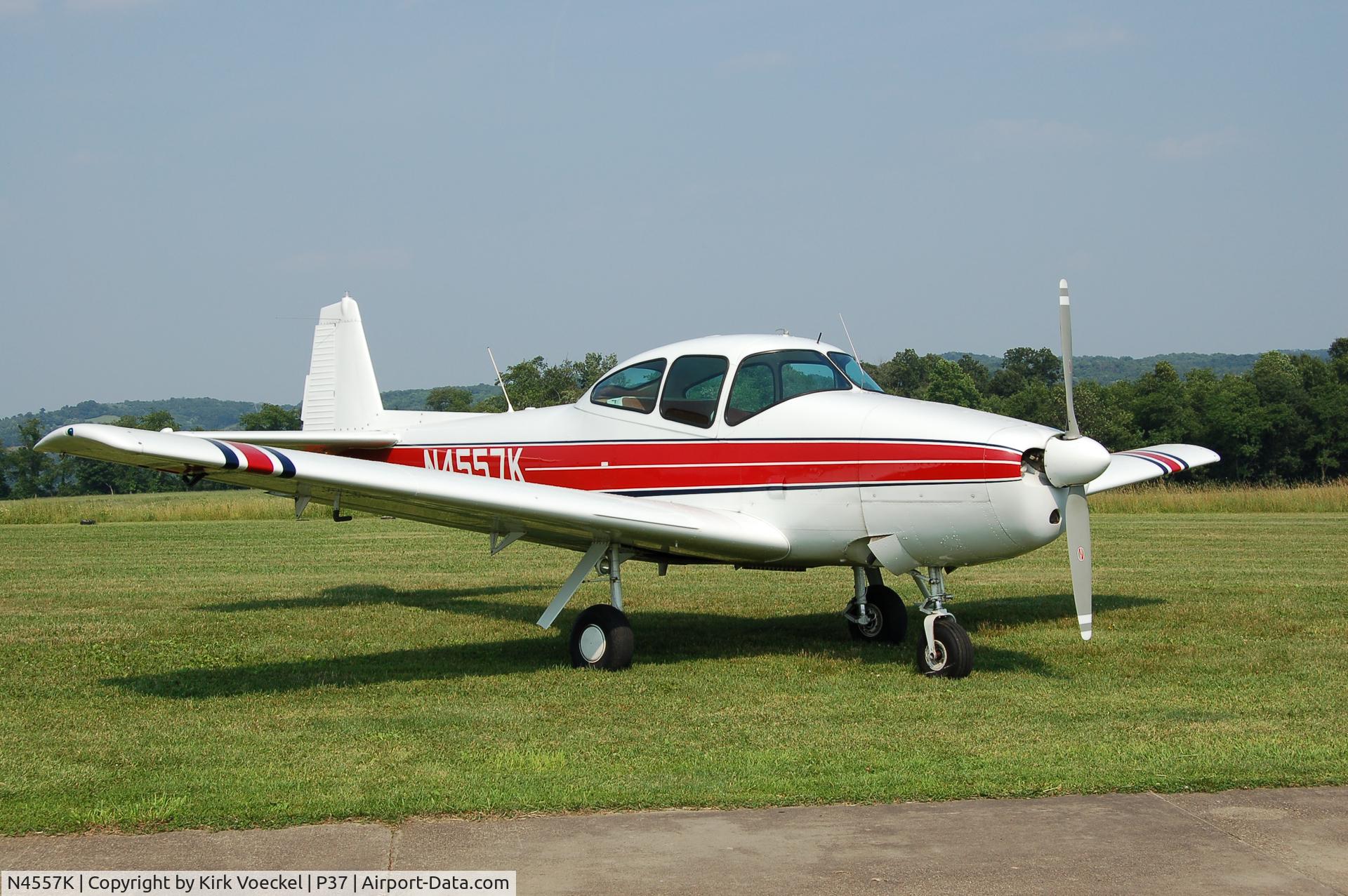 N4557K, 1948 Ryan Navion C/N NAV-4-1557, On the ground at McVille (P37) Freeport, PA