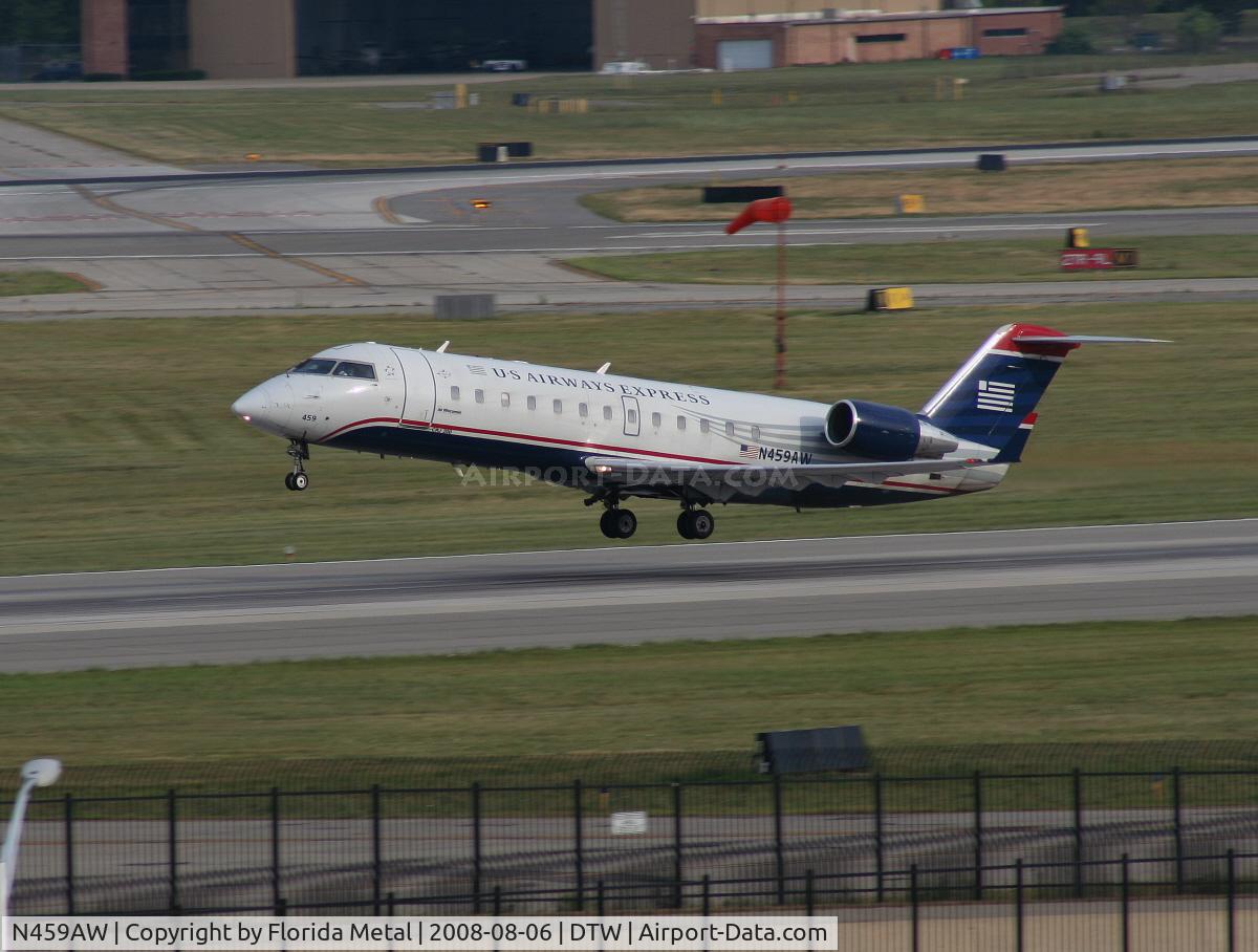 N459AW, 2003 Bombardier CRJ-200LR (CL-600-2B19) C/N 7863, Air Wisconsin US Airways Express CRJ-200