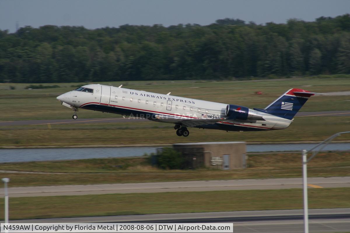 N459AW, 2003 Bombardier CRJ-200LR (CL-600-2B19) C/N 7863, Air Wisconsin US Airways Express CRJ-200