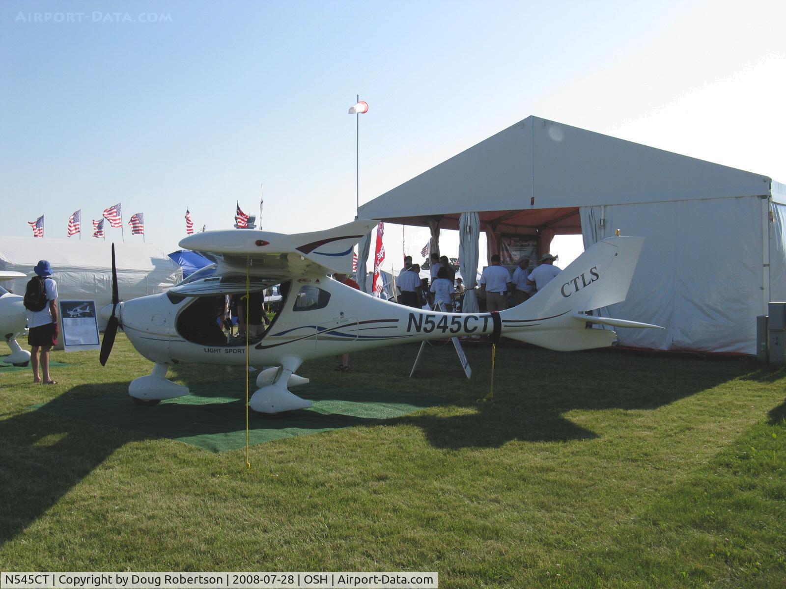 N545CT, 2008 Flight Design CTLS C/N 07-11-22, 2008 Flight Design Gmbh CTLS, Rotax 912ULS 100 Hp