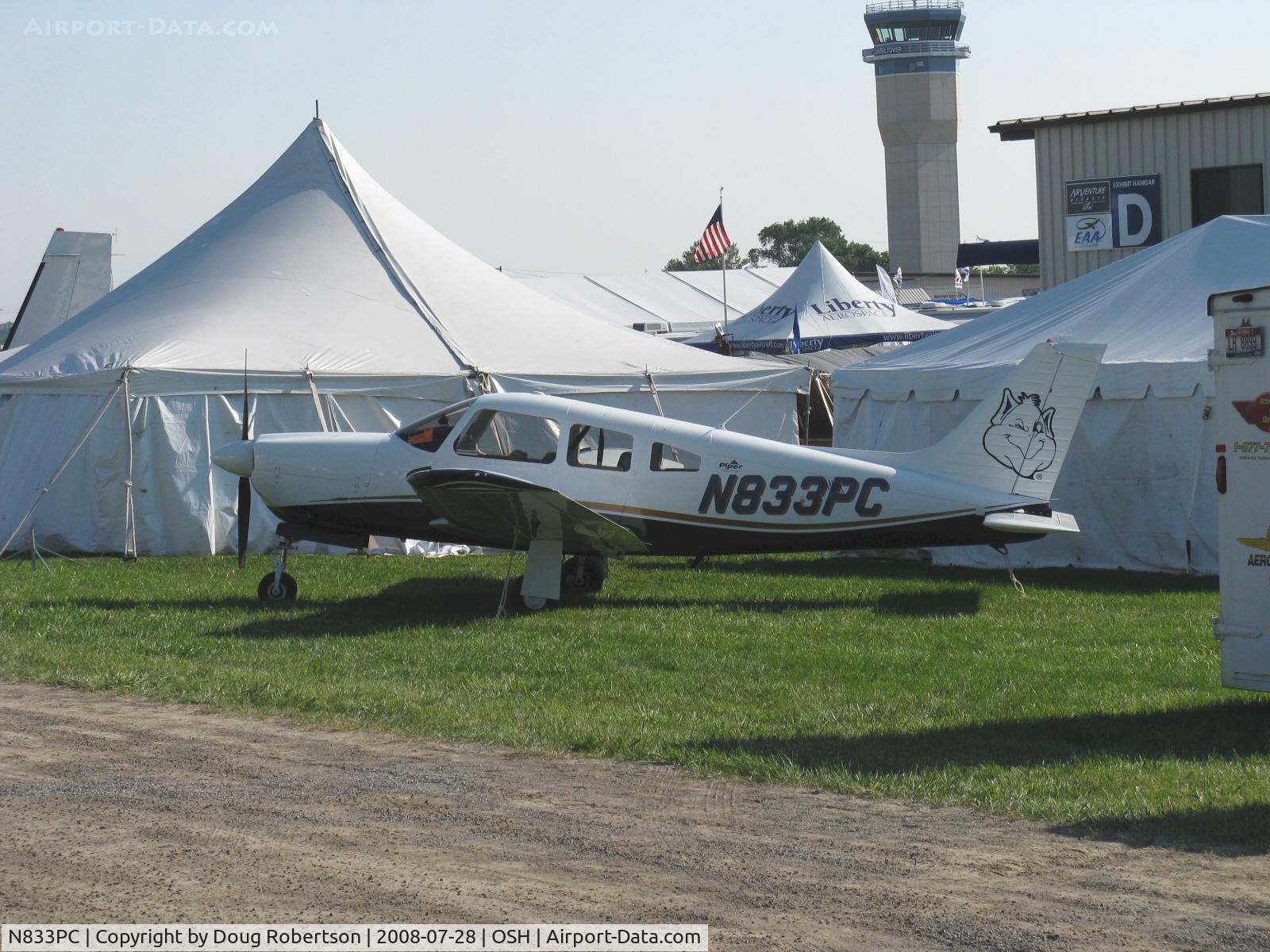 N833PC, 2006 Piper PA-28R-201 Cherokee Arrow III C/N 2844128, 2006 Piper PA-28R-201 ARROW IV, Lycoming IO-360-C1C6 200 Hp