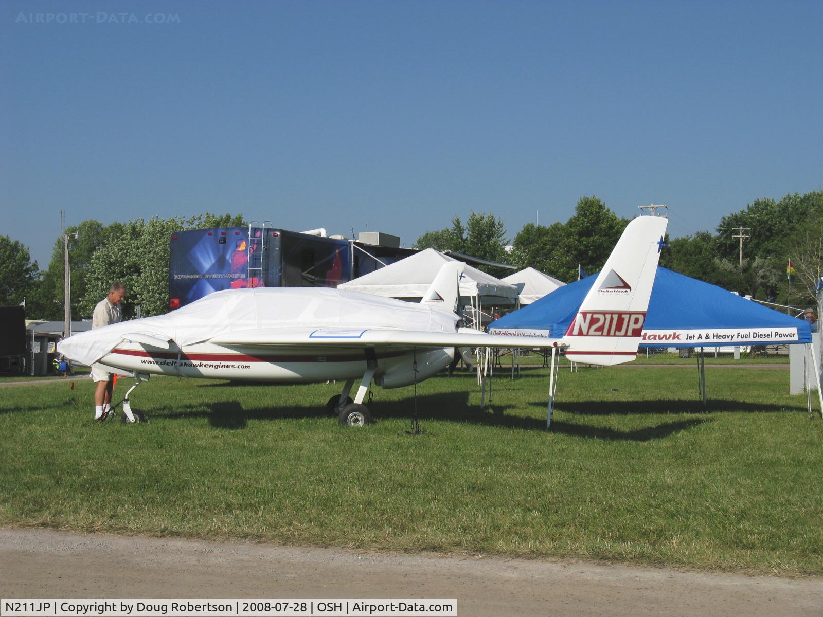 N211JP, 2003 Velocity Velocity C/N DMO184, 2003  Brooks/Doers VELOCITY XL canard, diesel-fueled engine