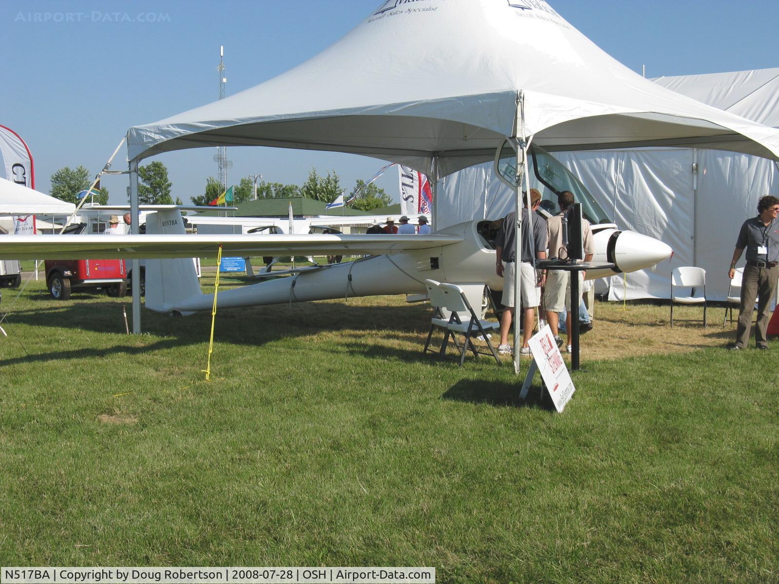 N517BA, 2007 Stemme S10-VT C/N 11-114, 2007 Stemme Gmbh S10-VT motor-glider, Rotax 914 115 Hp