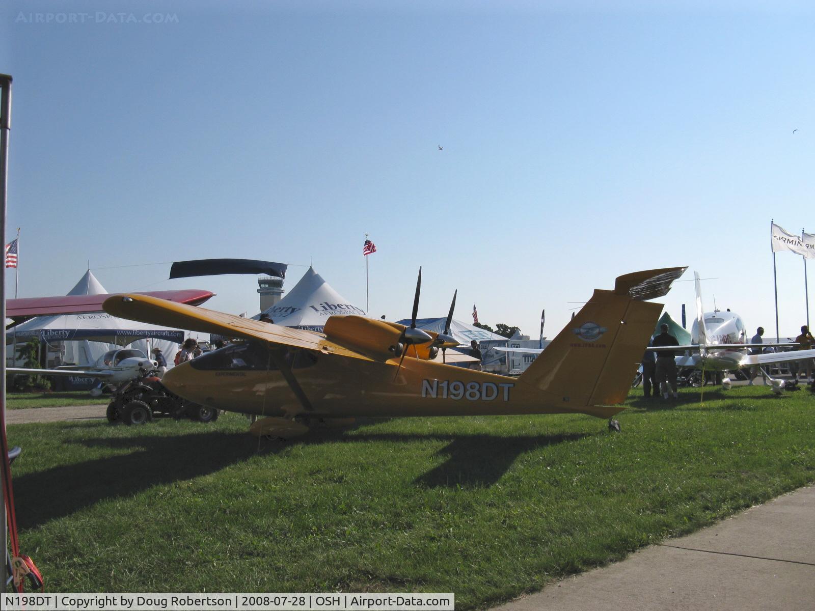 N198DT, Aeroprakt A-36 Vulcan C/N 2, 2007 Aeropracht A-36 VULCAN, two pusher engines
