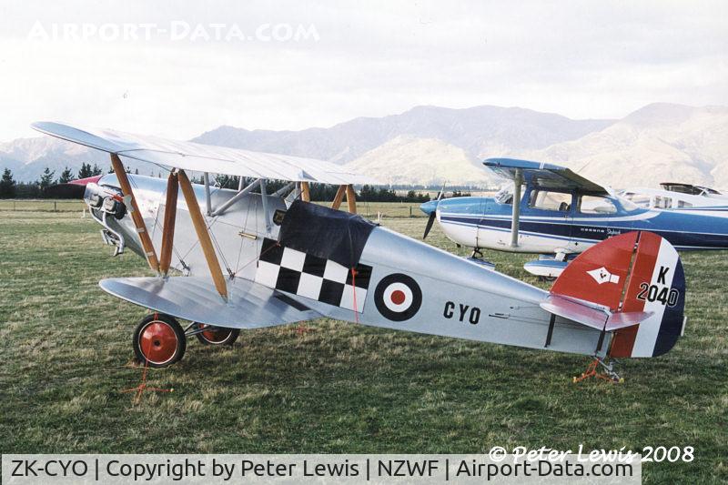 ZK-CYO, Isaacs Fury II U/L C/N AACA/70, R C O'Neill-Dean, Dunedin - 2004