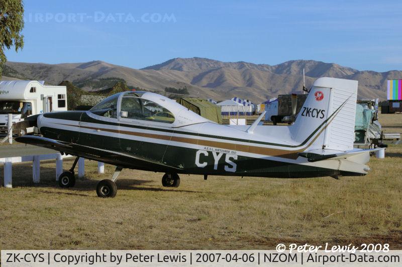 ZK-CYS, 1969 AESL Airtourer 115 C/N 526, P K Jackson & N R Brown, Blenheim