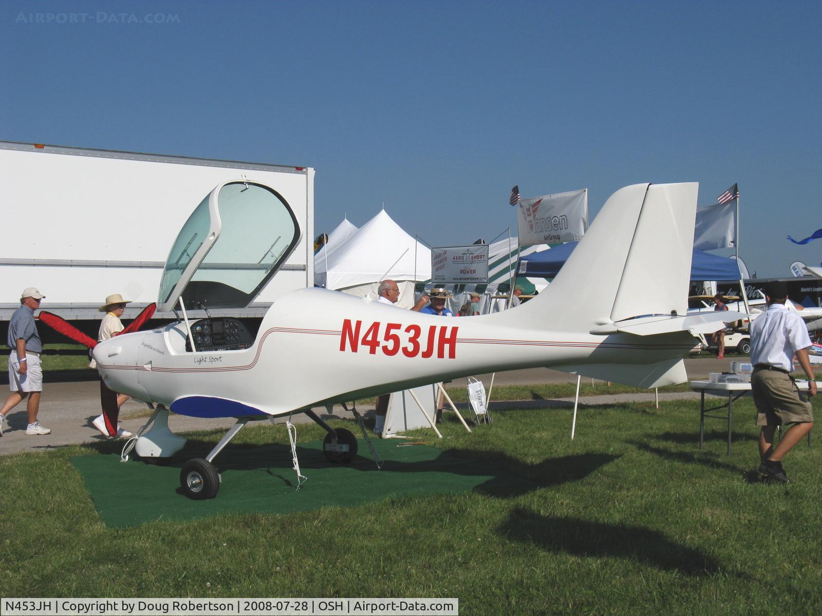 N453JH, Flaming Air FA-04 Peregrine C/N FA 04-0108, Flaeming Air Gmbh FA-04 PEREGRINE, Rotax 912 100 Hp, light sport candidate, ex wings