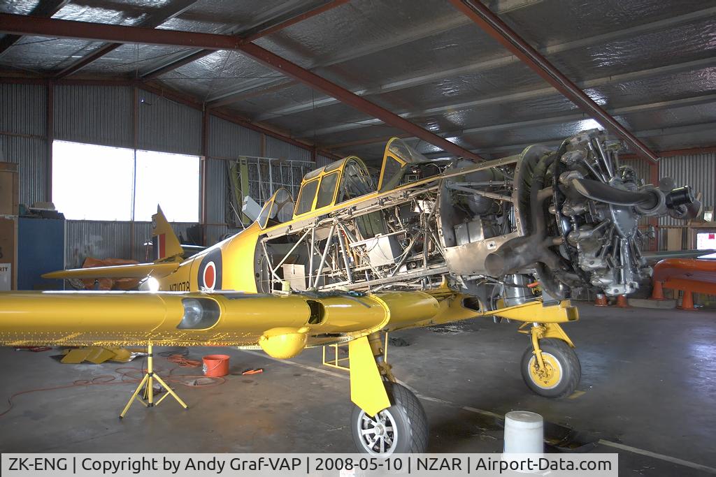 ZK-ENG, 1941 North American AT-6D Harvard III C/N 88-15873 (41-34119), North American Harvard 3