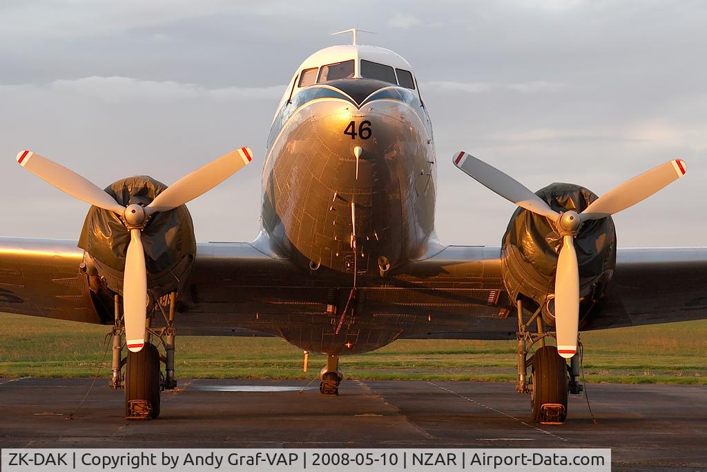 ZK-DAK, 1944 Douglas DC3C-S1C3G (C-47B) C/N 15035, New Zealand - Air Force DC3