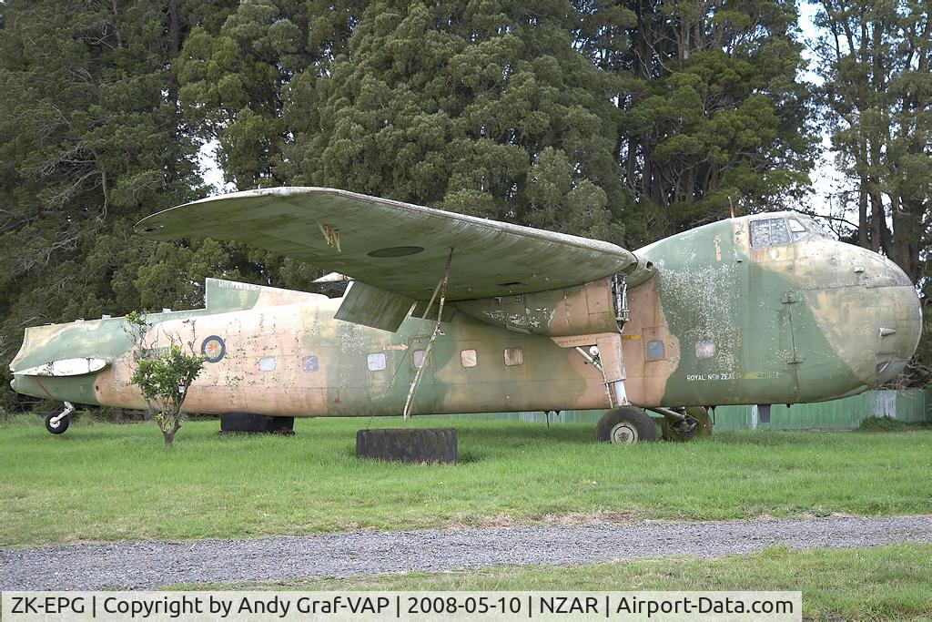 ZK-EPG, Bristol 170 Freighter Mk.31M C/N 13135, Bristol 170