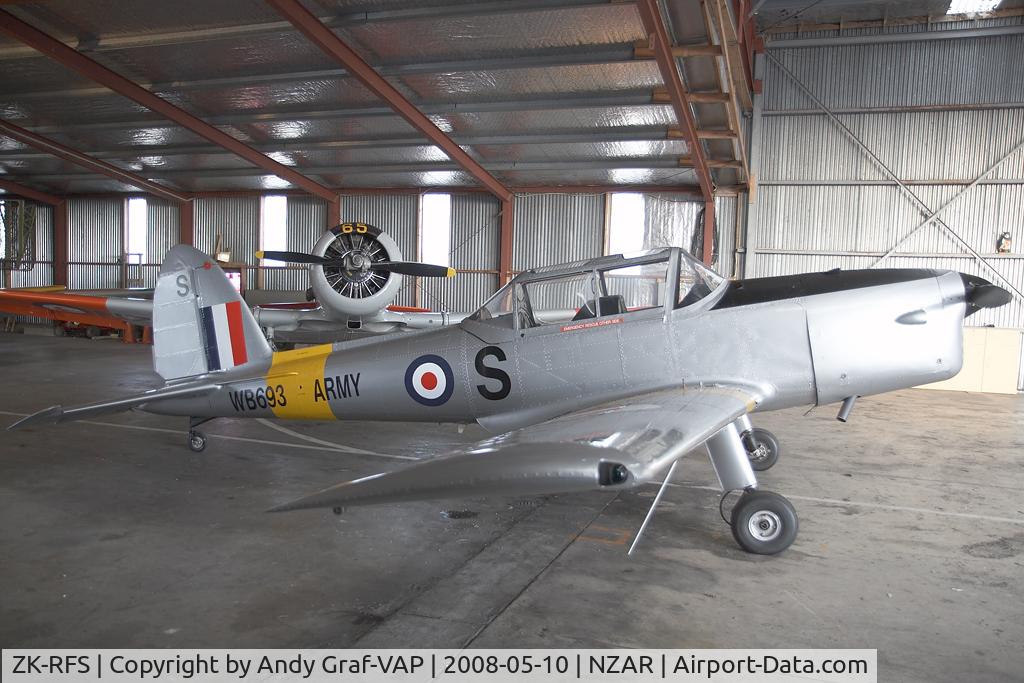 ZK-RFS, 1950 De Havilland DHC-1 Chipmunk T.10 C/N C1/0141, DHC-1