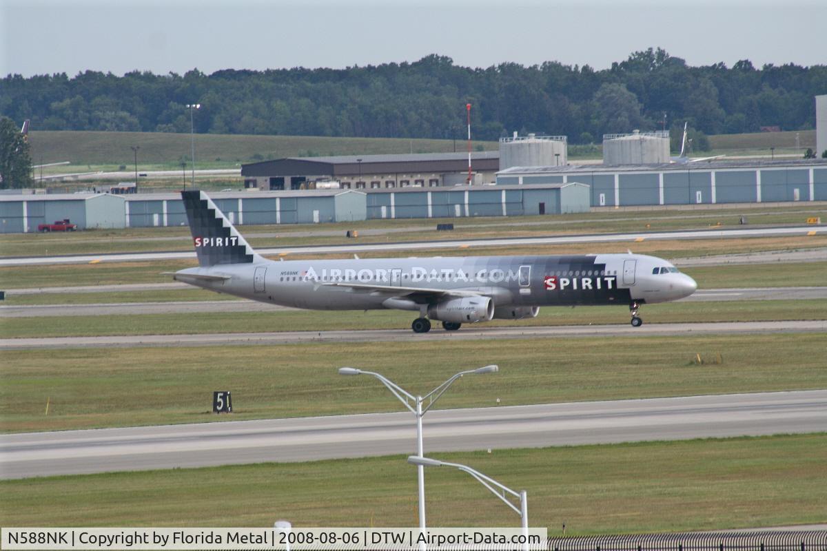 N588NK, 2005 Airbus A321-231 C/N 2590, Spirit A321