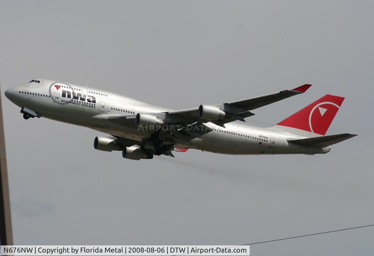 N676NW, 2002 Boeing 747-451 C/N 33002, Northwest 747-400
