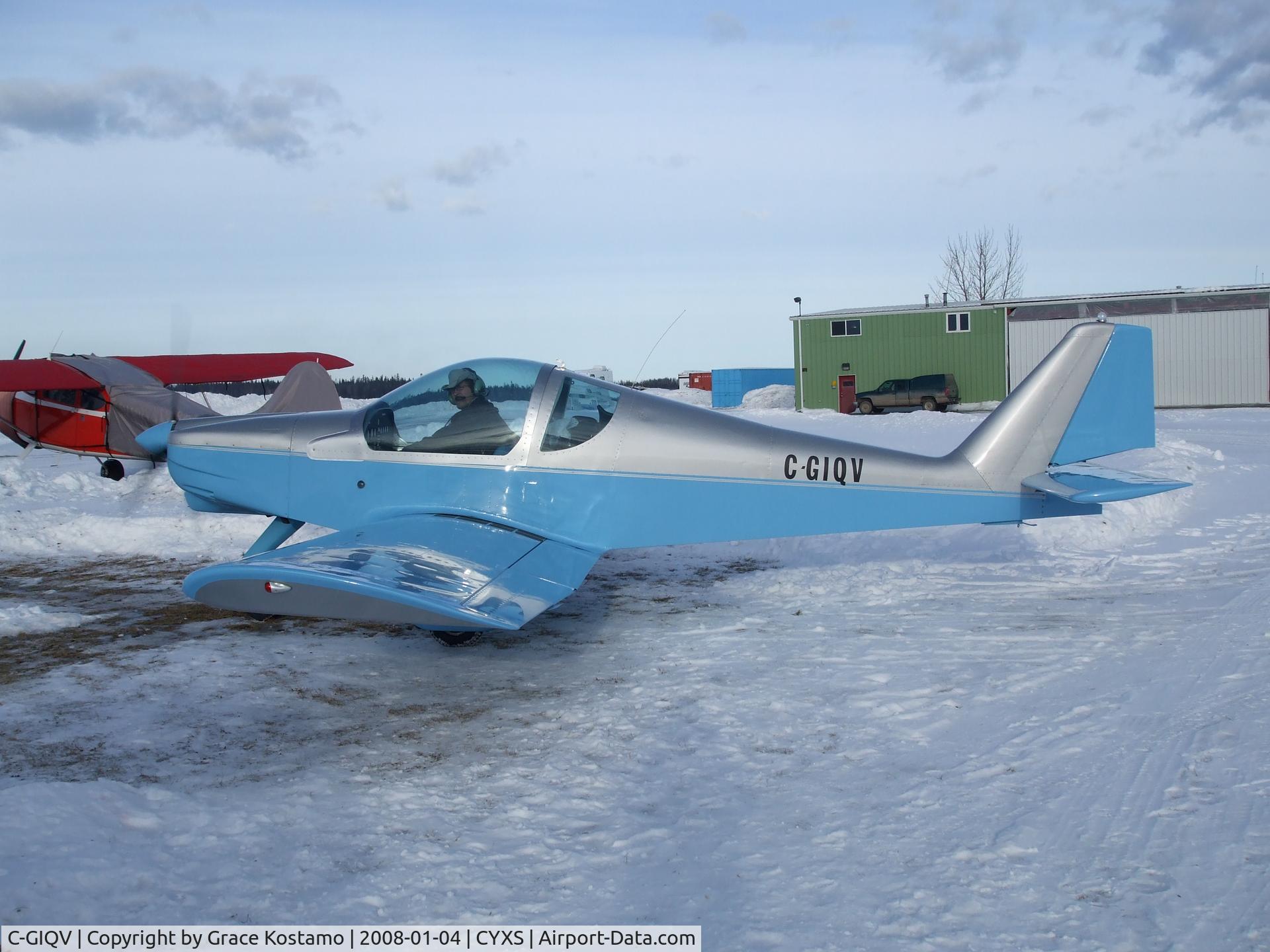 C-GIQV, 2001 Storm S 280 C/N C003M2, returning from a local flight