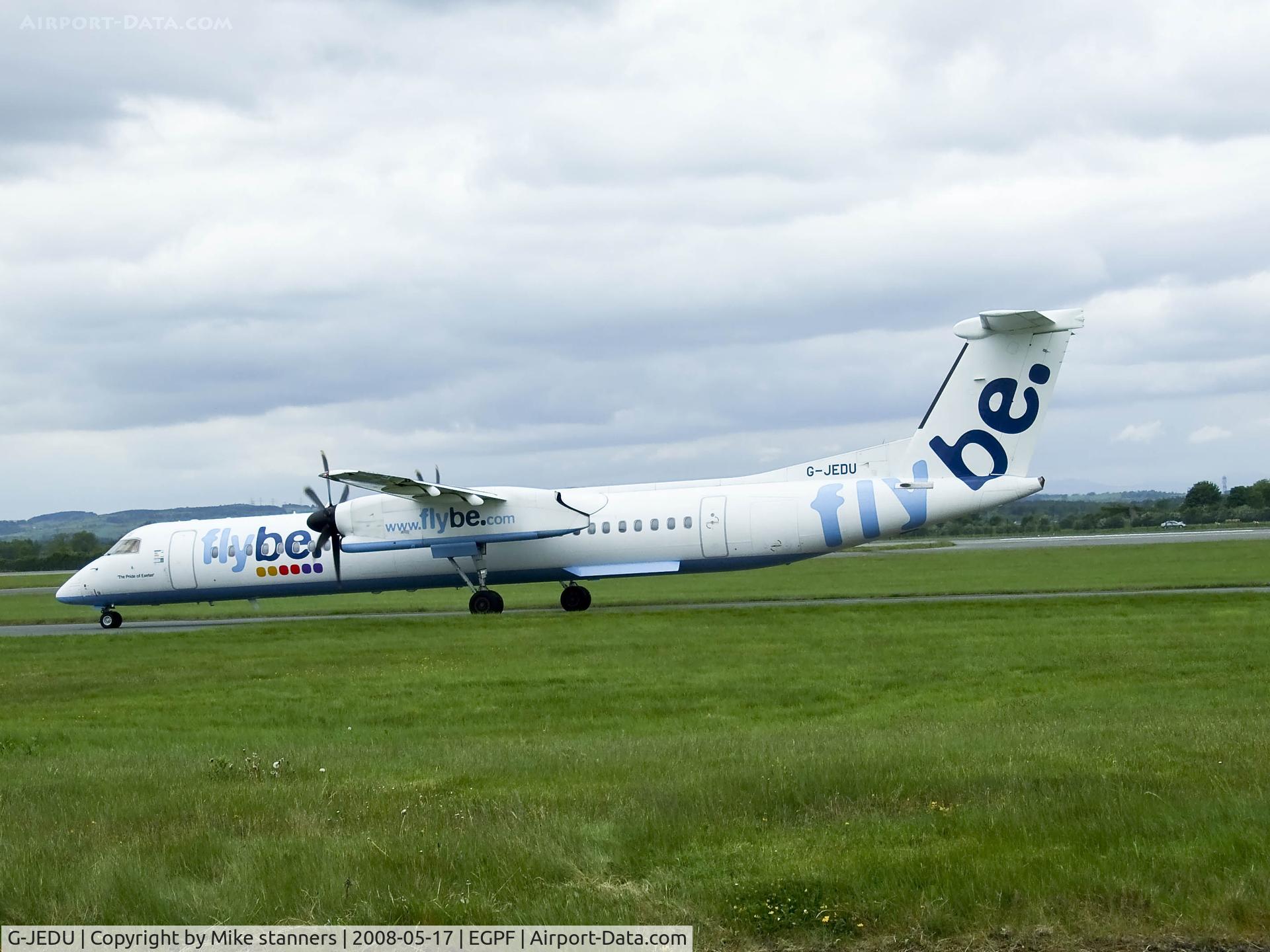G-JEDU, 2004 De Havilland Canada DHC-8-402Q Dash 8 C/N 4089, Flybe Dash8Q-402 Taxiing out on FLT no BEE1143
