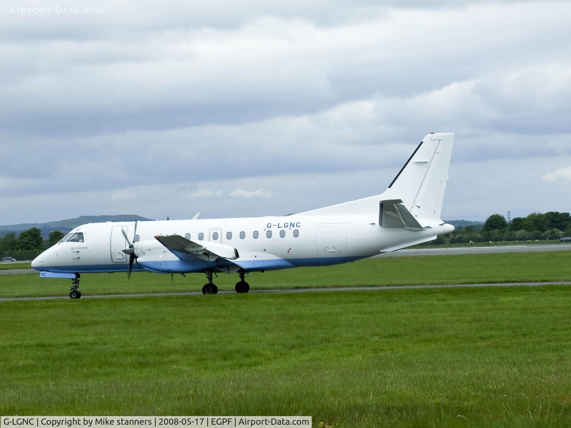G-LGNC, 1992 Saab 340B C/N 340B-318, Loganair SF.340B in the colour scheme of flybe