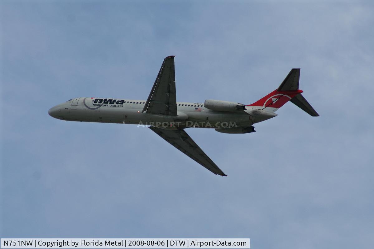 N751NW, 1968 Douglas DC-9-41 C/N 47115, Northwest DC-9-41