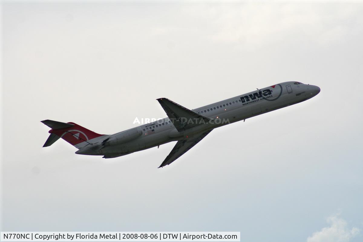 N770NC, 1978 McDonnell Douglas DC-9-51 C/N 47758, Northwest DC-9-51