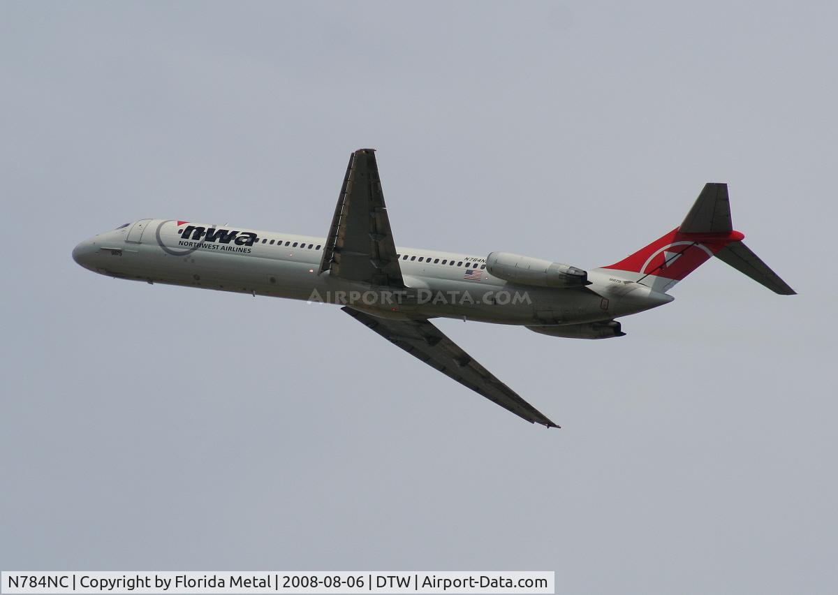 N784NC, 1980 McDonnell Douglas DC-9-51 C/N 48109, Northwest DC-9-51