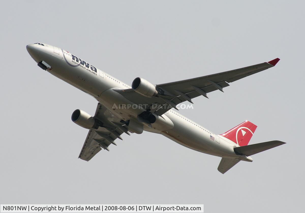 N801NW, 2003 Airbus A330-323 C/N 0524, Northwest A330-300