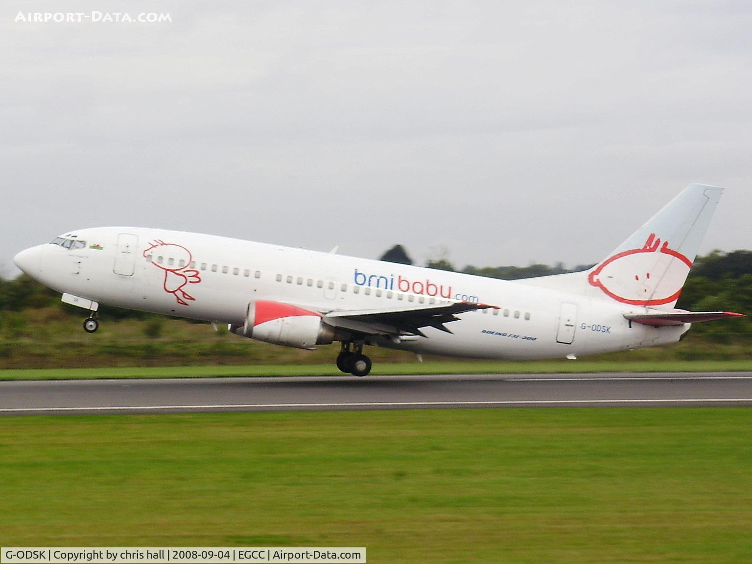 G-ODSK, 1997 Boeing 737-37Q C/N 28537, BMI Baby
