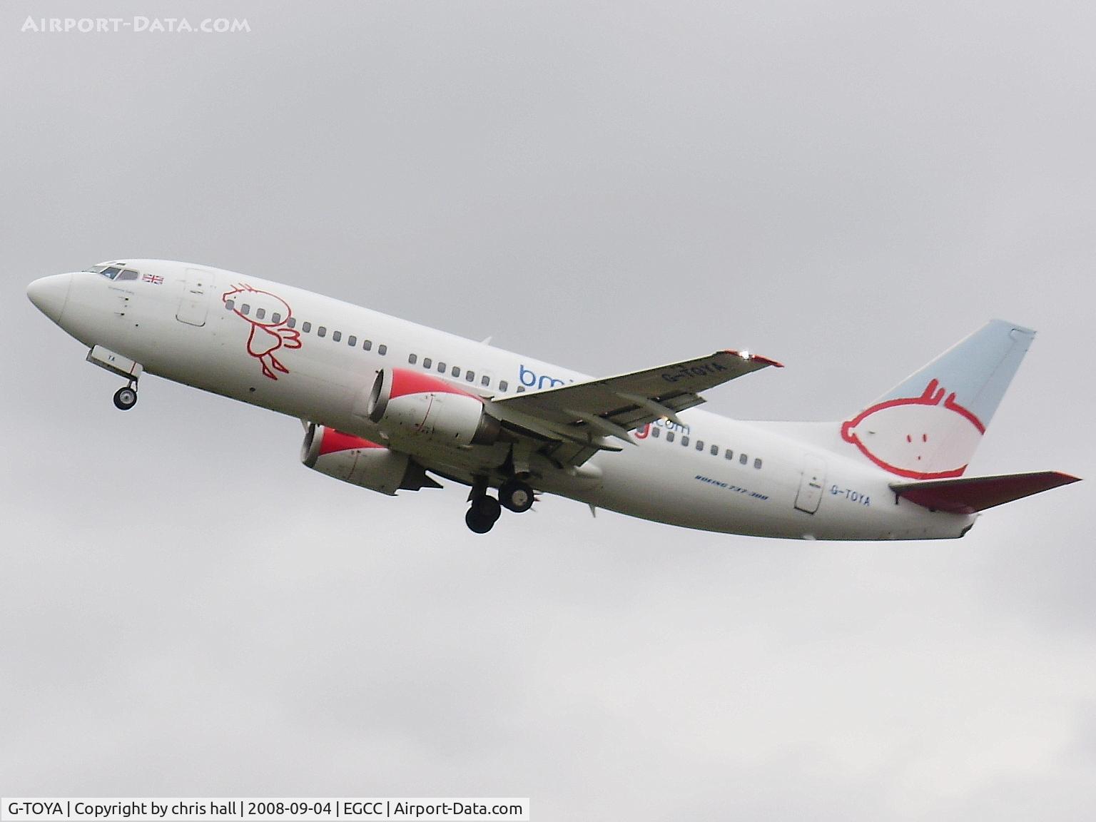 G-TOYA, 1994 Boeing 737-3Q8 C/N 26310, BMI Baby