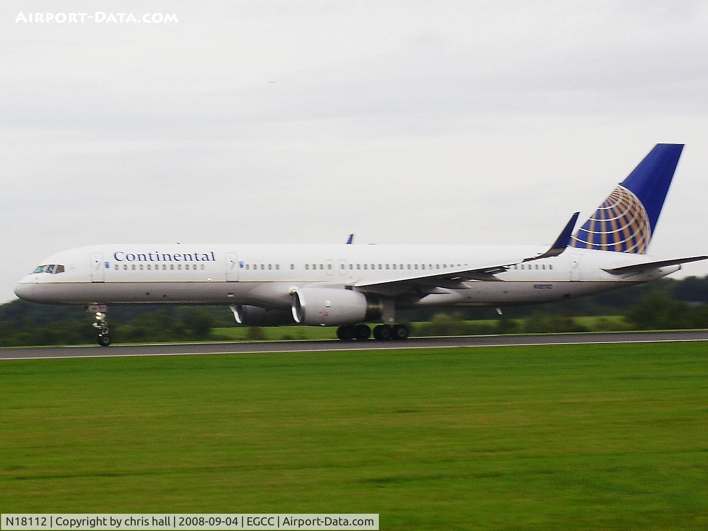 N18112, 1995 Boeing 757-224 C/N 27302, Continental