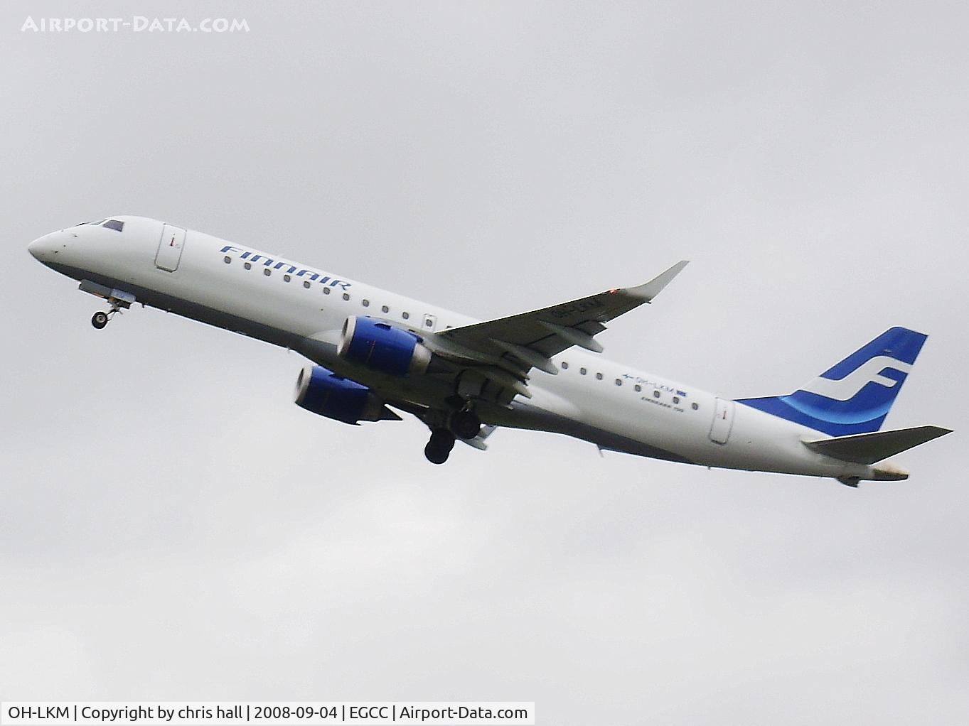 OH-LKM, 2008 Embraer 190LR (ERJ-190-100LR) C/N 19000160, EMB 190-100 LR, Finnair