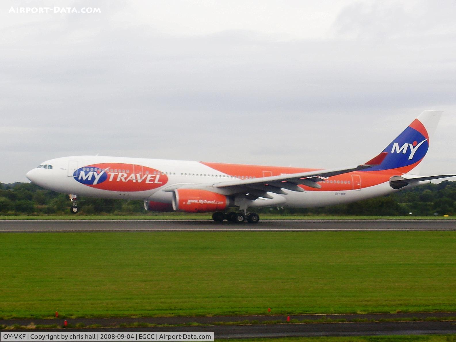 OY-VKF, 1999 Airbus A330-243 C/N 309, My Travel