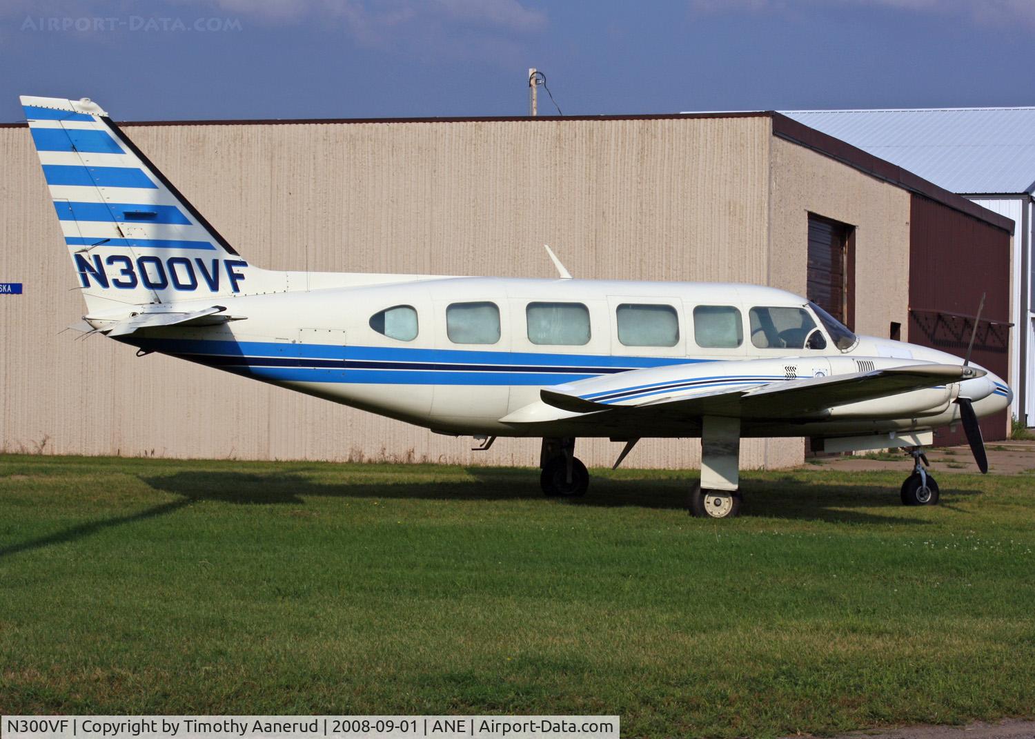 N300VF, 1977 Piper PA-31-350 Chieftain C/N 31-7852050, Parked at Anoka County