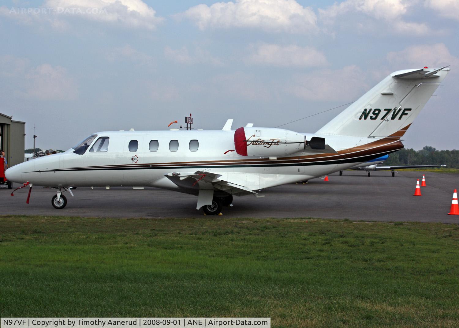 N97VF, 1996 Cessna 525 C/N 525-0171, Parked at Anoka County