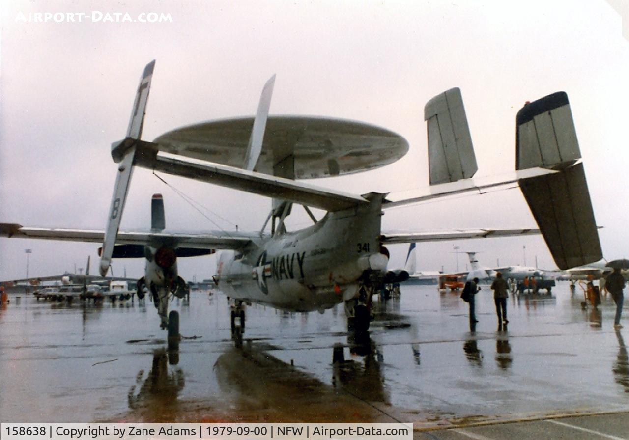 158638, Grumman E-2C Hawkeye C/N A001, The First Production E-2C Hawkeye at Carswell AFB Airshow