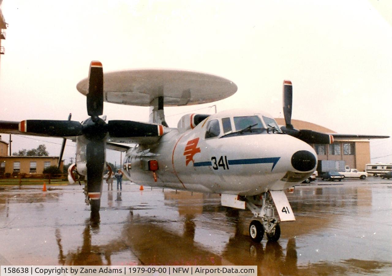 158638, Grumman E-2C Hawkeye C/N A001, The First Production E-2C Hawkeye at Carswell AFB Airshow