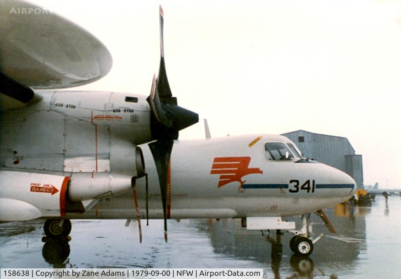 158638, Grumman E-2C Hawkeye C/N A001, The First Production E-2C Hawkeye at Carswell AFB Airshow