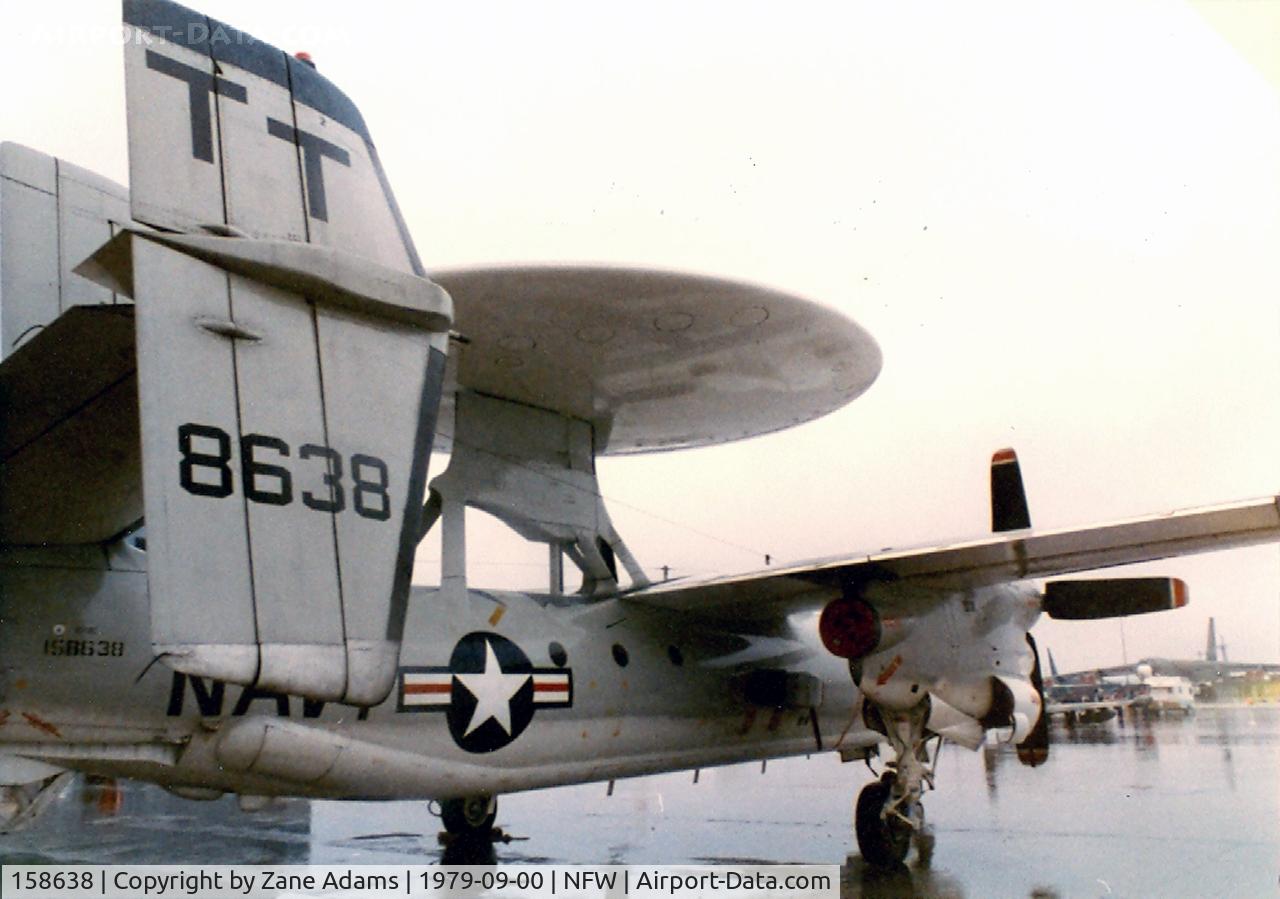 158638, Grumman E-2C Hawkeye C/N A001, The First Production E-2C Hawkeye at Carswell AFB Airshow