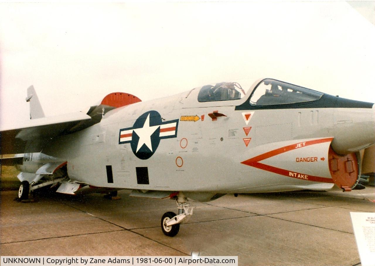 UNKNOWN, , LTV RF-8 at the former Dallas Naval Air Station
