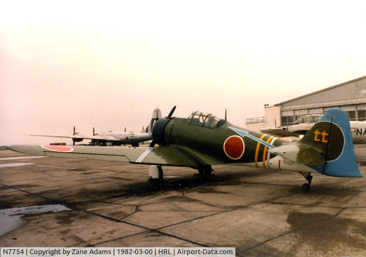 N7754, 1952 Canadian Car & Foundry Harvard MK IV C/N CCF4-215, Tora Tora Tora Zero Replica at Harlingen