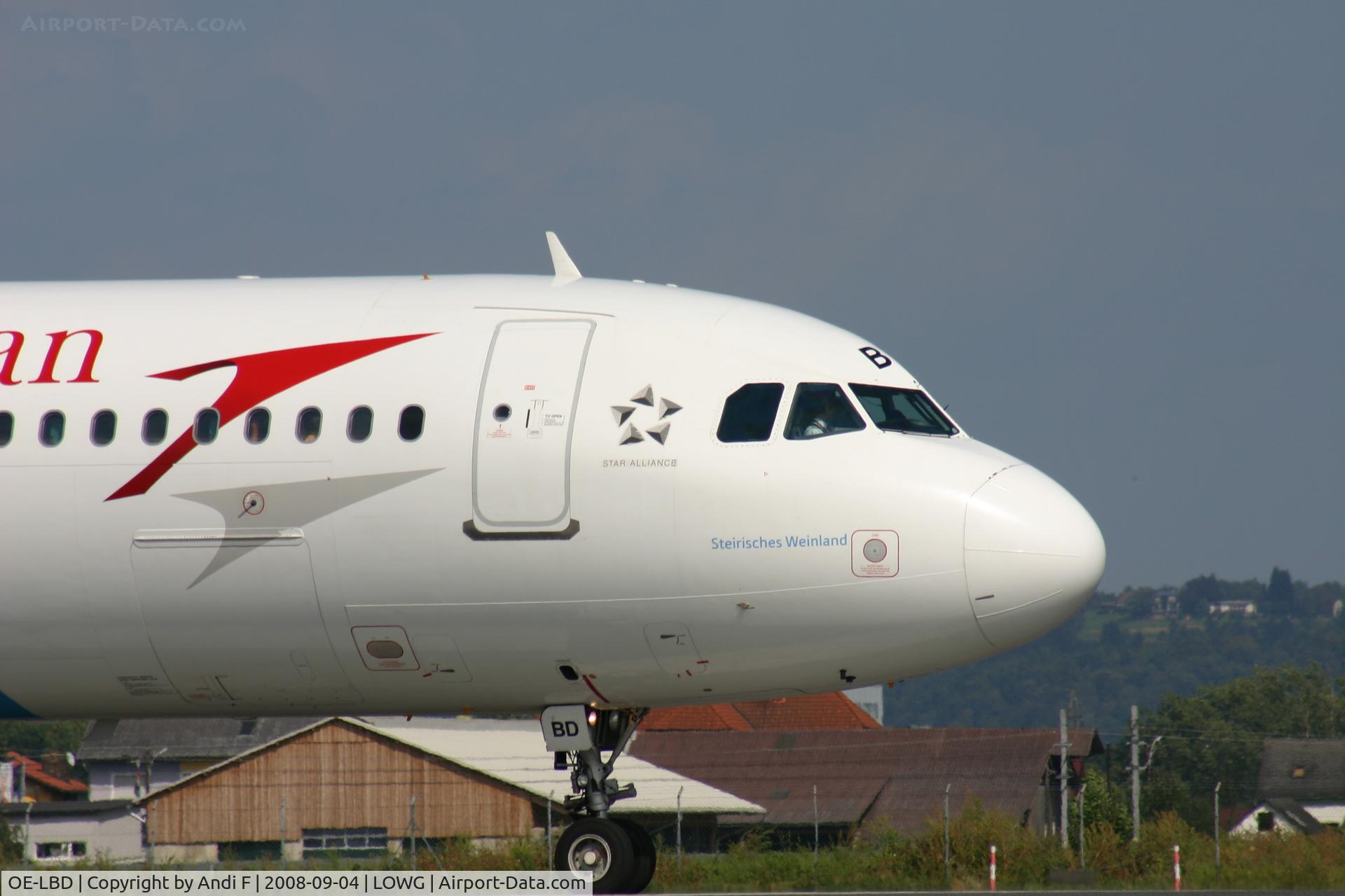 OE-LBD, 1998 Airbus A321-211 C/N 920, Steirerman