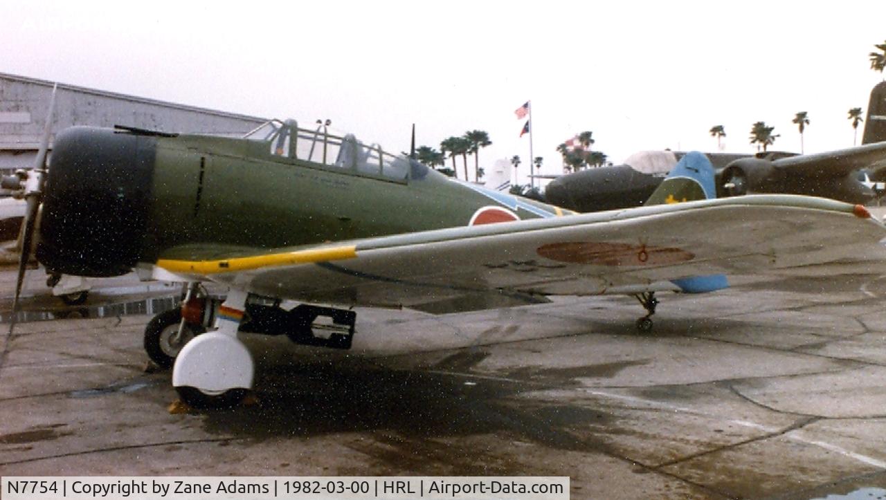 N7754, 1952 Canadian Car & Foundry Harvard MK IV C/N CCF4-215, Tora Tora Tora Zero Replica at Harlingen
