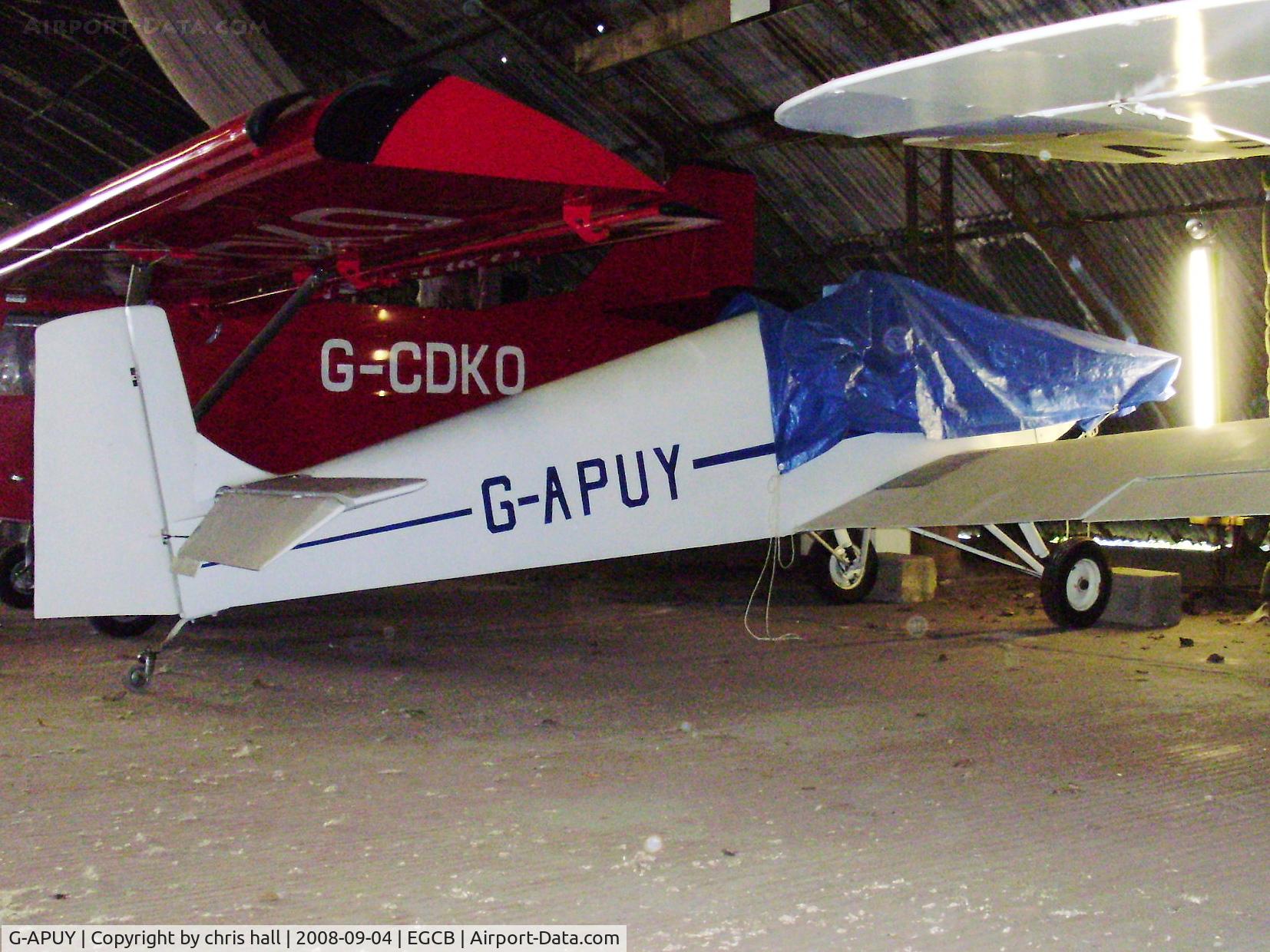 G-APUY, 1963 Druine D.31 Turbulent C/N PFA 509, Barton resident