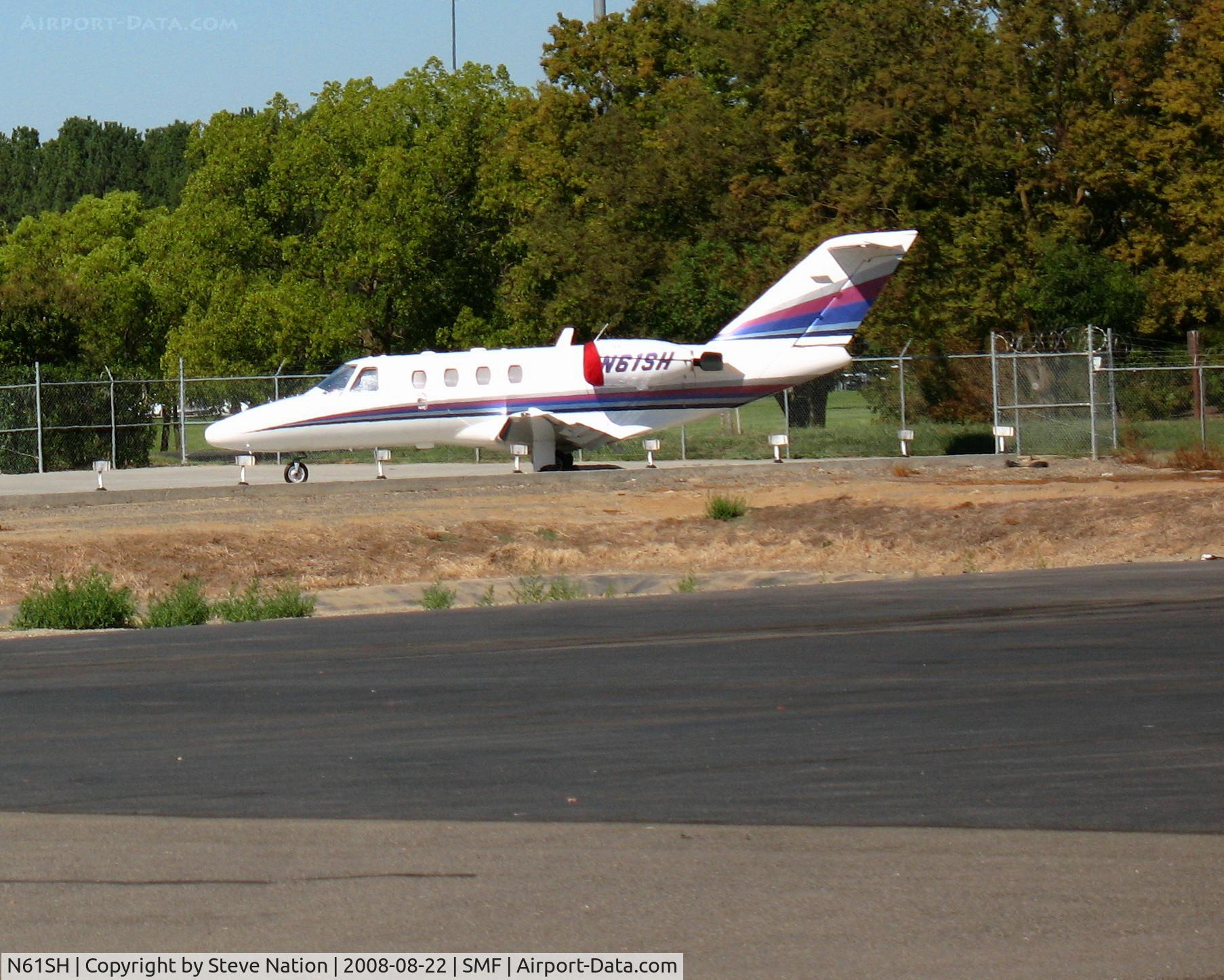 N61SH, 1995 Cessna 525 CitationJet C/N 525-0095, 1995 Cessna 525 @ Sacramento Int'l Airport, CA