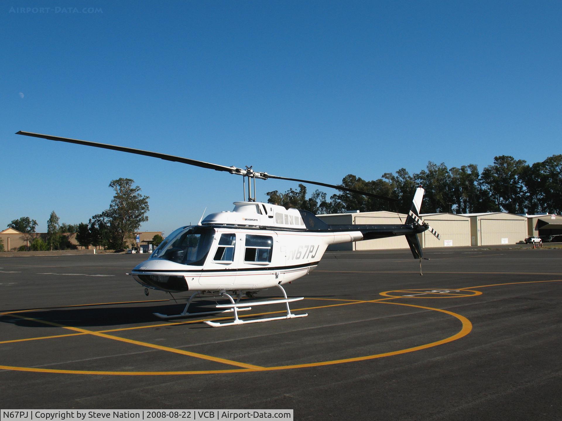 N67PJ, 1987 Bell 206B C/N 3966, PJ Helicopters 1987 Bell 206B @ Nut Tree Airport, Vacaville, CA