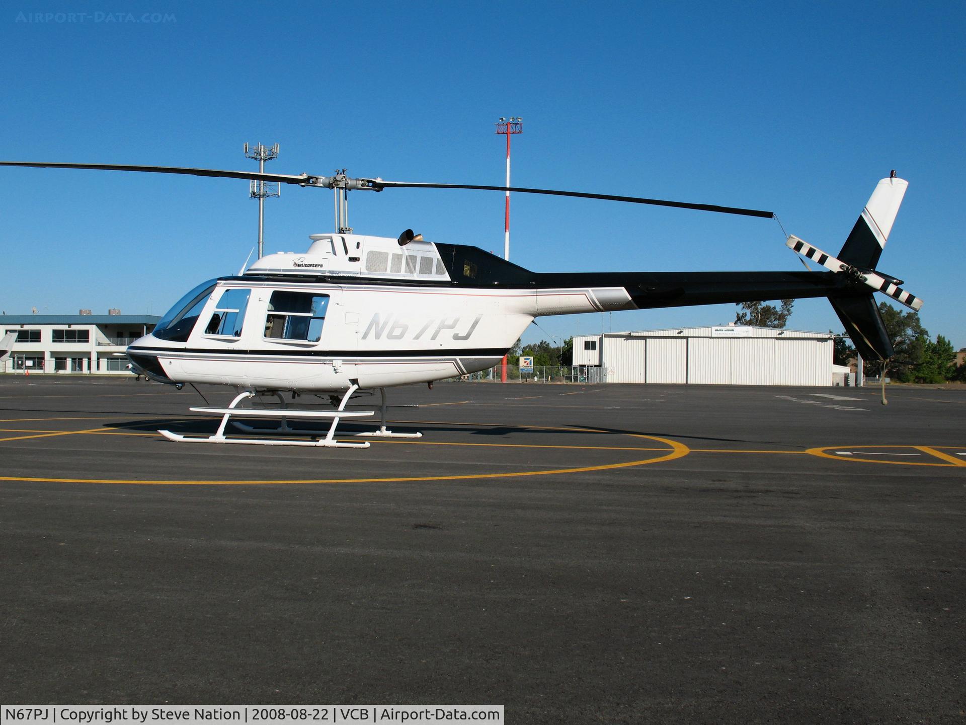N67PJ, 1987 Bell 206B C/N 3966, PJ Helicopters 1987 Bell 206B @ Nut Tree Airport, Vacaville, CA