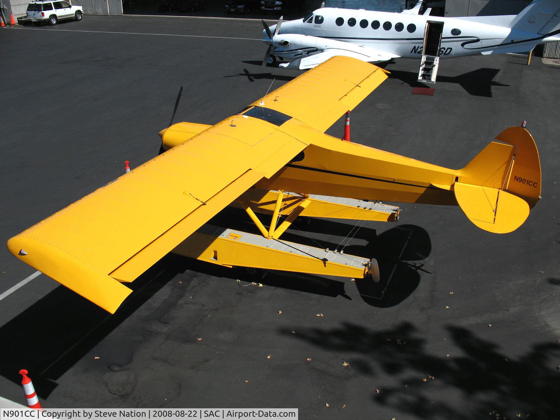 N901CC, 1999 Piper/cub Crafters PA-18-150 C/N 9901CC, Float-equipped 1999 PiperCub Crafters PA-18-150 @ Sacramento Exec Airport, CA